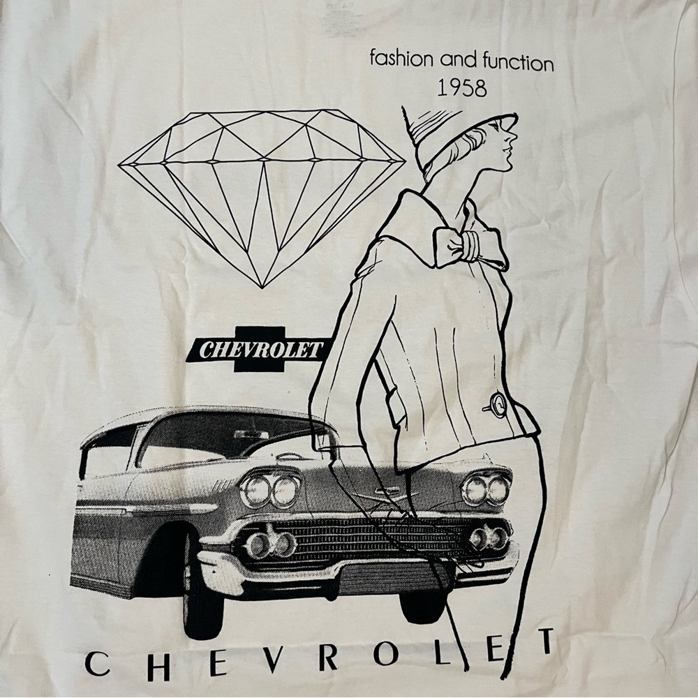 Diamond supply, Co. Chevy collaboration T-shirt.